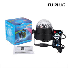 Load image into Gallery viewer, Led Disco Light Stage Lights DJ Disco Ball Lumiere Sound Activated Laser Projector effect Lamp Light Music Christmas Party#30